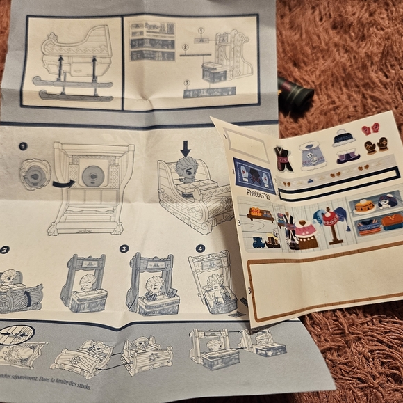 Kristoff and Olaf | Frozen | Toy | Collectible | Sled | Series 2 | Disney - Picture 5 of 10